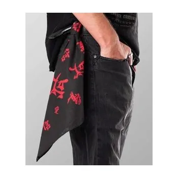 Šátek Šátek s červenými čínskými znaky