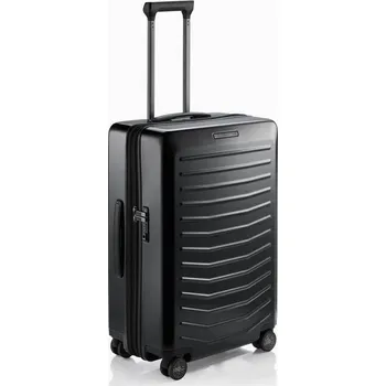 PORSCHE DESIGN Roadster Hardcase 4W Trolley M Cestovní zavazadlo kufr skořepinový velikost M černý TSA (690 x 480 x 280 mm Středně velké, rozšiřitelné designové zavazadlo z lehkého plastu. Tichá kola)