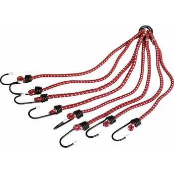 Síť na náklad HP Autozubehör 12108 12108 elastické lano (d x š x v) 23.5 mm x 4.5 cm x 12 cm s ocelovým hákem, elastické, 8 ramen