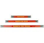 Magnetické lišty - držáky na nářadí, délky 23, 37, 48 cm, sada 3 kusy GEKO G73305