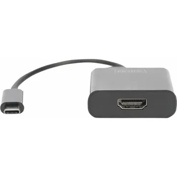 Video kabel DIGITUS USB Type-C HDMI grafický adaptér 4K/30Hz cerný