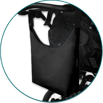 Přebalovací taška Taška na kočár - SIMPLY BAG černá - IvemaBaby