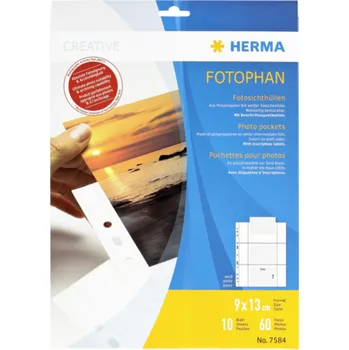 Set školních potřeb Herma fotophan 9x13 na sirku 10 listu 7584