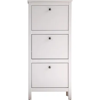 Botník Tempo Kondela Botník 3K, bílá, OLJE