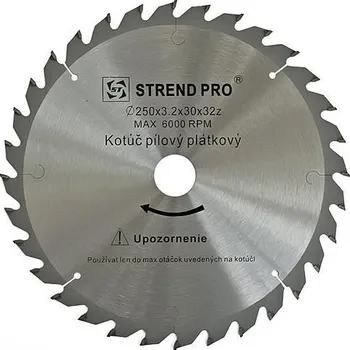 Pilový kotouč Kotouč Strend Pro SuperSaw NWG 300x3,2x30 36T, na dřevo, pilový, SK plátky