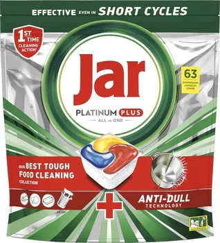 Tableta do myčky Jar Platinum Plus All in One Lemon