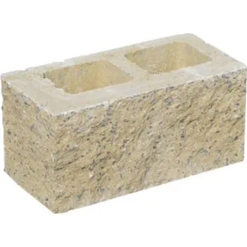 Zahradní obrubník Tvárnice PRESBETON FACE BLOCK HX 2/19/3B okrová