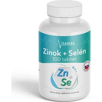 Vitamax Zinek 15 mg Selen 50 μg / 100 tablet