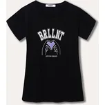 Dívčí tričko - Winkiki WJG 31125, černá Barva: Černá, Velikost: 158