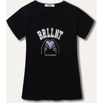 Dívčí tričko - Winkiki WJG 31125, černá Barva: Černá, Velikost: 158