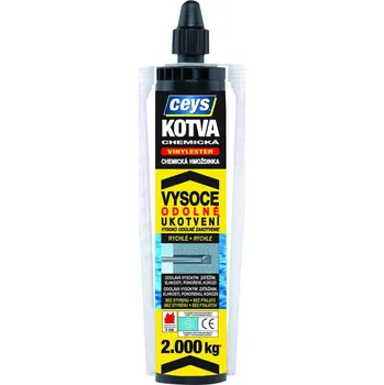 Průmyslové lepidlo CEYS chemická kotva vinylester set 2+1 (900ml) *AKCE*