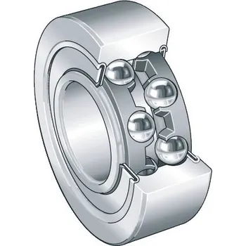 3206-BD-XL-2HRS-C3 - kuličkové ložisko dvouřadé s kosoúhlým stykem oboustranně utěsněné pryžovým těsněním