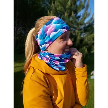 Nákrčník Sportovní nákrčník Mraky (Sportovní funkční nákrčník)