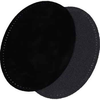 Galanterie Nažehlovací záplaty semišové s perforací