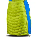 Dámská zateplená sukně TRIMM Ronda zelená Barva: lime green/jeans blue, Velikost: XL