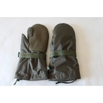 Rukavice MK CETR Rukavice AČR kombinované zimní tříprsté - zelené Velikost: 17-20 - zelený popruh