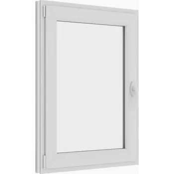 Okno plastové okno 100x130 cm, jednokřídlé, bílé, PREMIUM 7000 (rozměr 100x130 cm, otevírací a výklopné)
