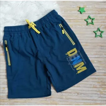 CHLAPECKÉ KRAŤASY DENIM KUGO Barva: Petrolejová, Velikost: 152