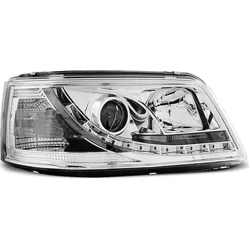 Přední světlomet TUNING-TEC Přední světla VW T5 03-09 - chrom TRU DRL