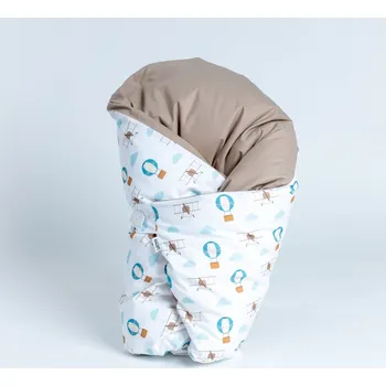 Zavinovačka Tulimese Náhradní povlak letadla a balóny cappuccino VELIKOST NÁHRADNÉHO POVLAKU: POVLAK 80X80 CM