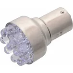 Žárovka 12LED 12V Ba15s oranžová