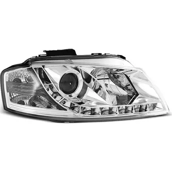 Přední světlomet TUNING-TEC Přední světla Audi A3 8P 03-08 - chrom 2