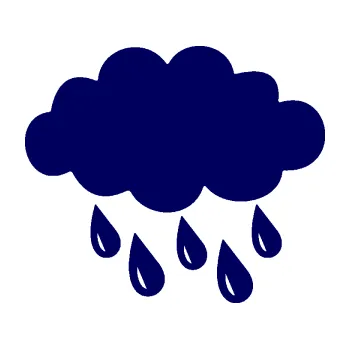 Samolepící dekorace Déšť 001 pravá mrak a kapky (23 - tmavě modrá) SAMOLEPKA NA AUTO, NÁLEPKA, FÓLIE, POLEP, TUNING, VLASTNÍ TEXT, TISK, AUTOSAMOLEPKY.cz, POLEPY, OBRÁZEK, LOGO, 3D STICKERS