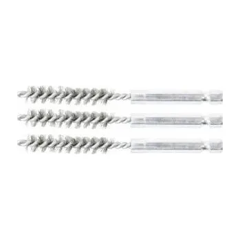 ocelový kartáč na čištění trubek 9mm stopka do vrtačky, dekarbonizační