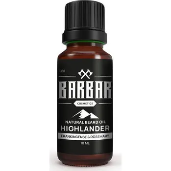 Péče o vousy Barbar Highlander Regenerační olej na vousy 10 ml