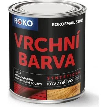 Barva ve spreji Rokoemail 0,6L červená tm.8190