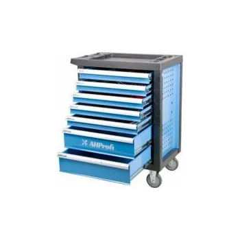 vybavený dílenský vozík s nářadím modrý 272ks nářadí Dílenská skříňka