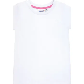Dívčí oblečení Dívčí triko - Winkiki WTG 01811, bílá Barva: Bílá, Velikost: 134