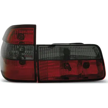Zadní světlomet TUNING-TEC Zadní světla BMW E39 Touring 97-04 - kouřové/červené