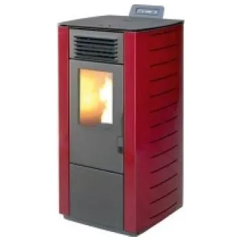 Krbová kamna CENTROMETAL CENTROPELET Z12 peletová kamna 2,64-9,05kW, bordó
