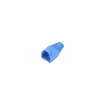 Síťový kabel BM GROUP RJ45 plug boot blue