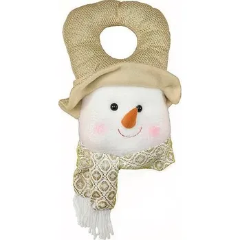 Vánoční dekorace Dekorace MagicHome Vánoce, Visačka Sněhulák, 30 cm