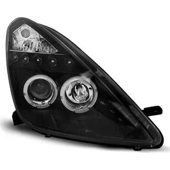 Přední světlomet TUNING-TEC Přední světla Toyota Celica 99-05 Angel Eyes - černé 1