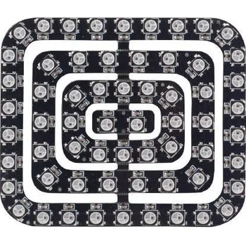 Elektronická stavebnice LaskaKit_cz 62x inteligentní RGB LED NeoPixel obdélník, WS2812B, 5050, 5V