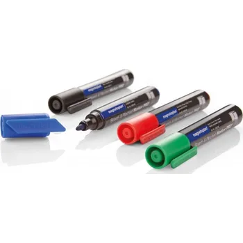 Popisovač Magnetoplan na bílé tabule nebo flipchart papír, mix barev, 4ks MAGIMARK4