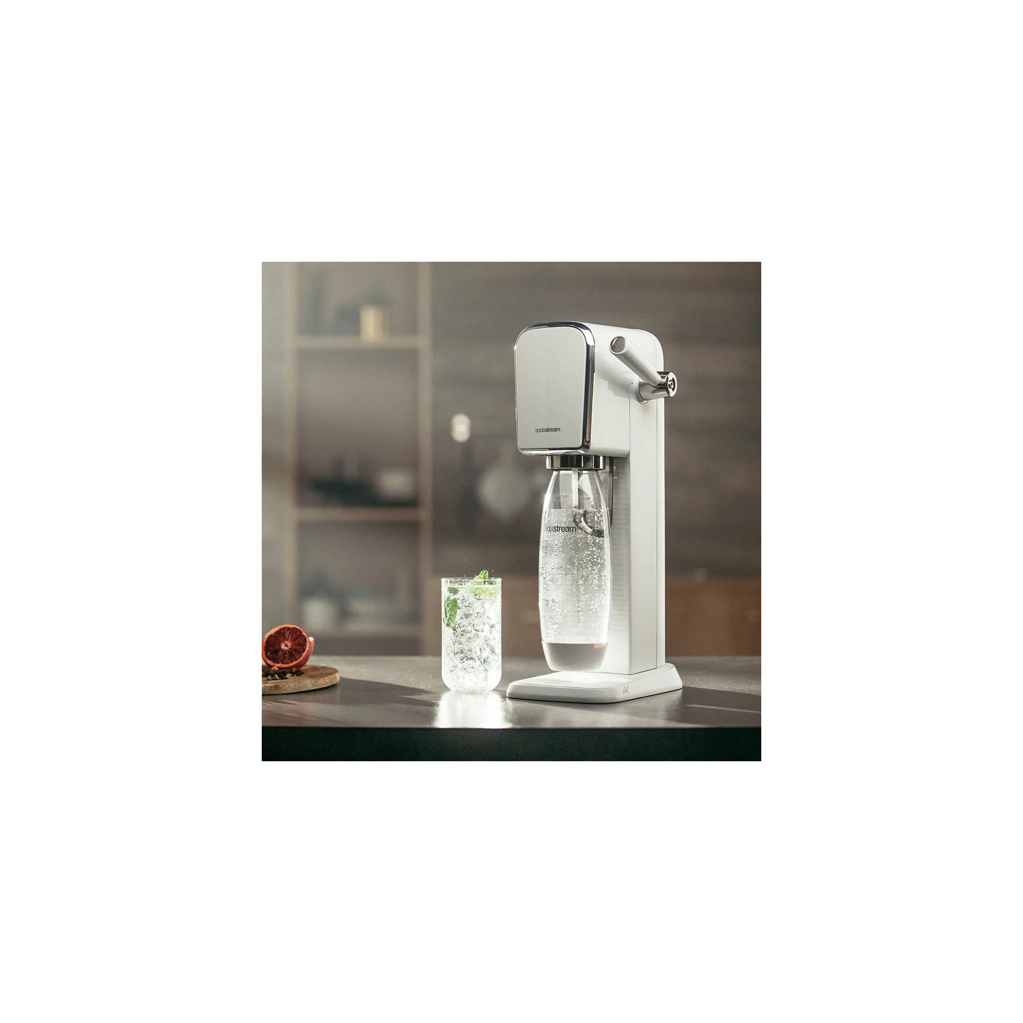 Fotografie 5 - Výrobník sody SodaStream Art bílý + 1 lahev