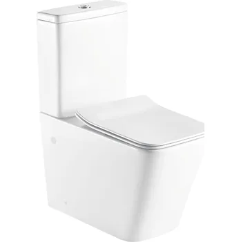 Klozet Hopa Orlo Kombi WC Rimless se SLIM sedátkem Soft-close, bílá, OLKLT2093A