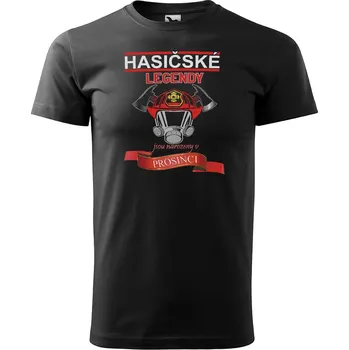 Tričko Hasičské legendy – měsíce (pánské) (Měsíc: 12 – Prosinec)