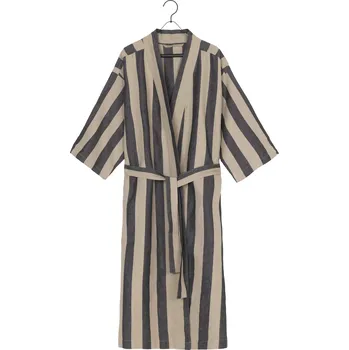 Pánský župan FERM LIVING Župan Field, Sand / Black