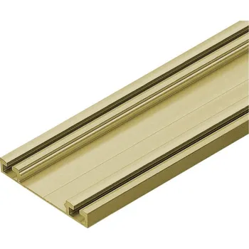 LAGUNA Dolní vedení Rama, dvojité, strukturovaná zlatá Délka profilu: 4,0 m