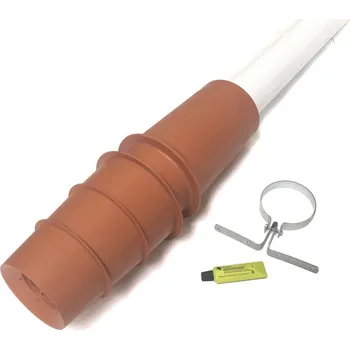 Kouřovod BRILON UKONČENÍ DN 125/80- 400 KOAXIÁLNÍ, VENKOVNÍ ČÁST 52107891 52107891