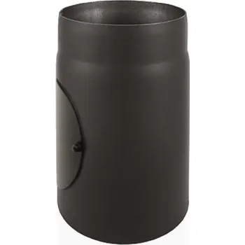 Kouřovod Karl - Roura 250 mm s čistícím otvorem, průměr 120 mm