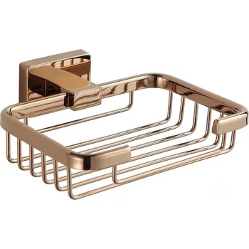 Mýdlenka Košík na mýdlo MEXEN ARNO rose gold