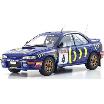 RC model auta 1:18 Subaru Impreza, Colin McRae, No.4, Winner RAC 1994