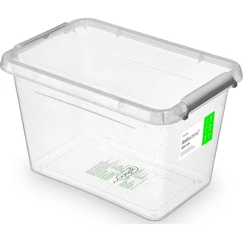 Dóza na potraviny Orplast Box antibakteriální 6,5 l, 29x20x18cm, transparentní plast
