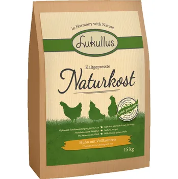 Krmivo pro psa Lukullus Naturkost Adult Chicken/Fruit 15 kg